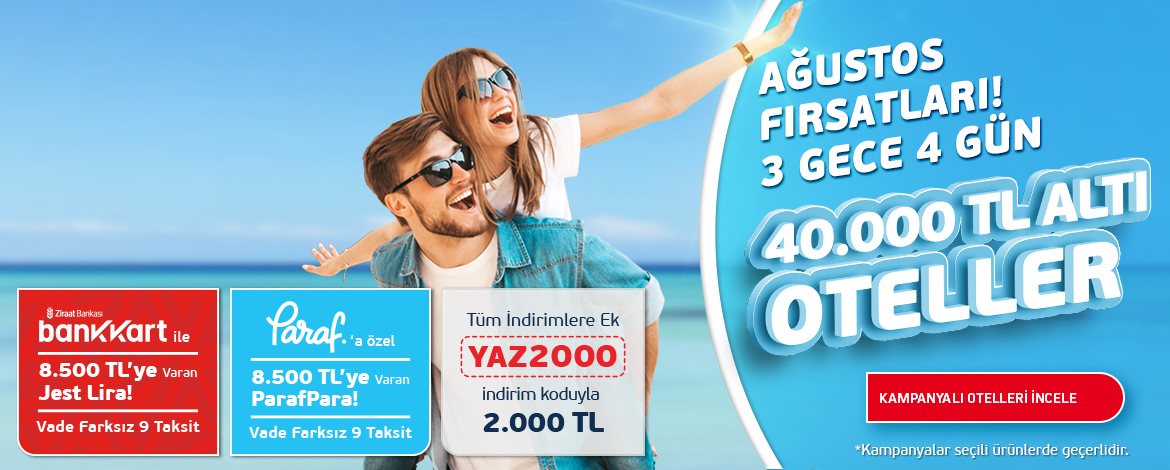 40.000TL Altı Oteller